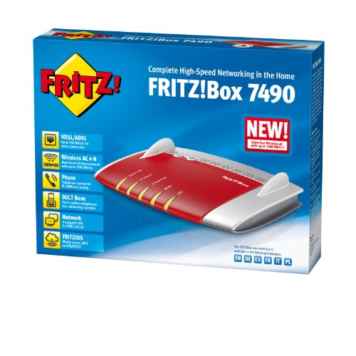 AVM FRITZ!Box Fon WLAN 7490, internationale version ...